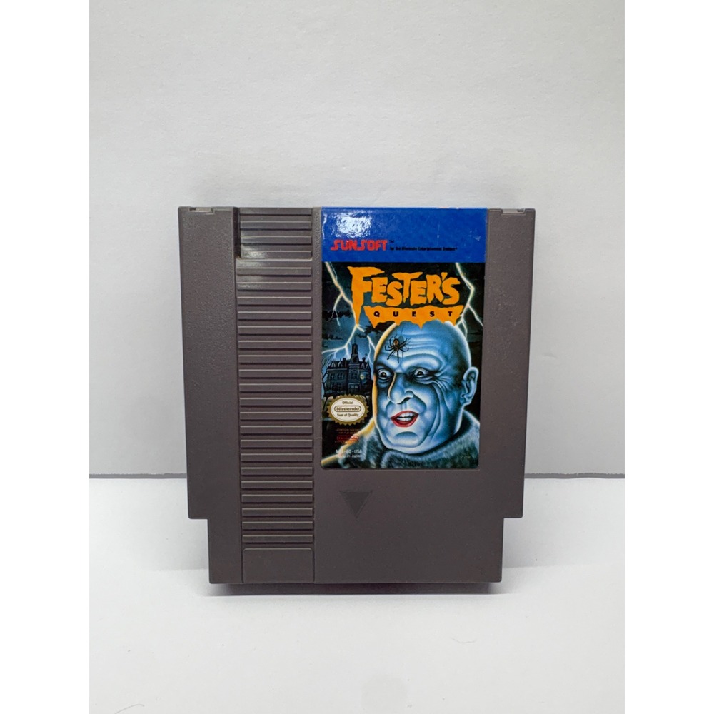 Fester's Quest NES Nintendo 1989 Sunsoft Video Game Retro Vintage Cartridge Only